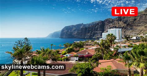 los gigantes webcam|puerto de santiago tenerife live webcam.